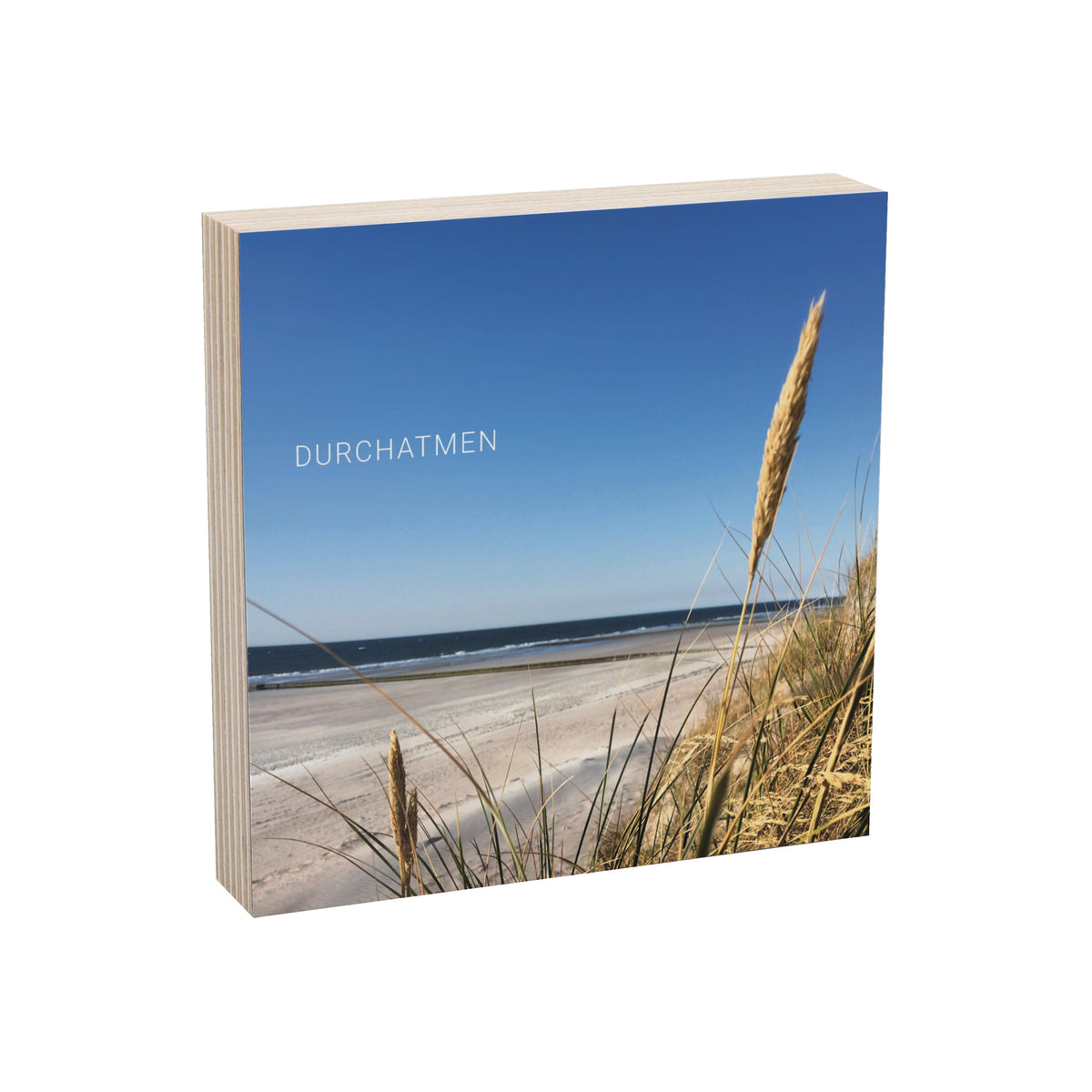 Holzquadrat Fotoprint auf Multiplex