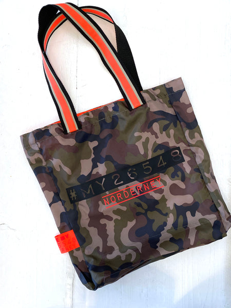 #MY26548 Camouflage Nylon Bag