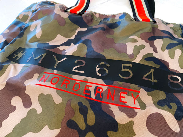 #MY26548 Camouflage Nylon Bag