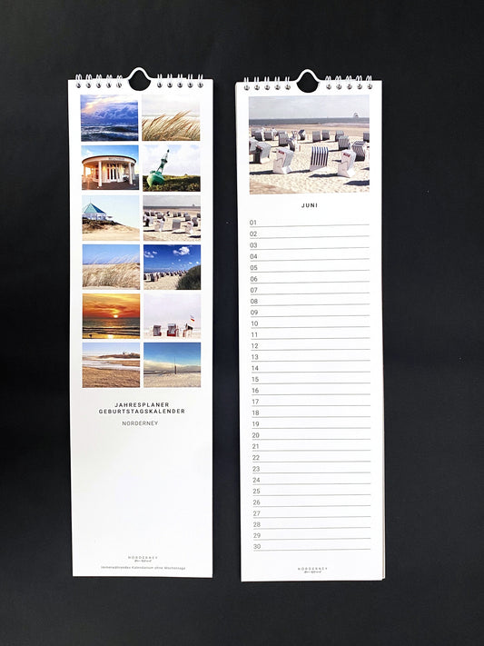 Geburtstagskalender Norderney