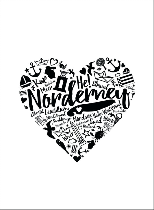 Illuherz Norderney Print