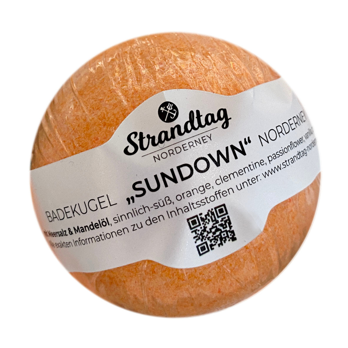 Strandtag Norderney – Badekugel mit Meersalz & Mandelöl