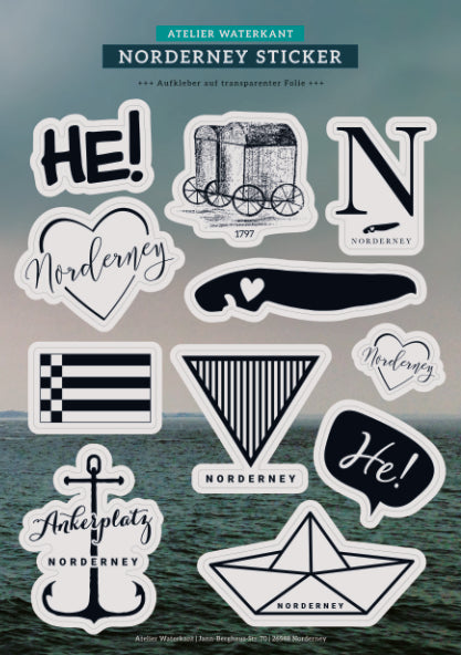 Stickerbögen (versch. Motive)