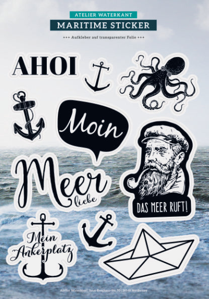 Stickerbögen (versch. Motive)