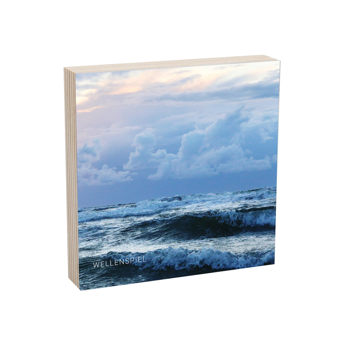 Holzquadrat Fotoprint auf Multiplex